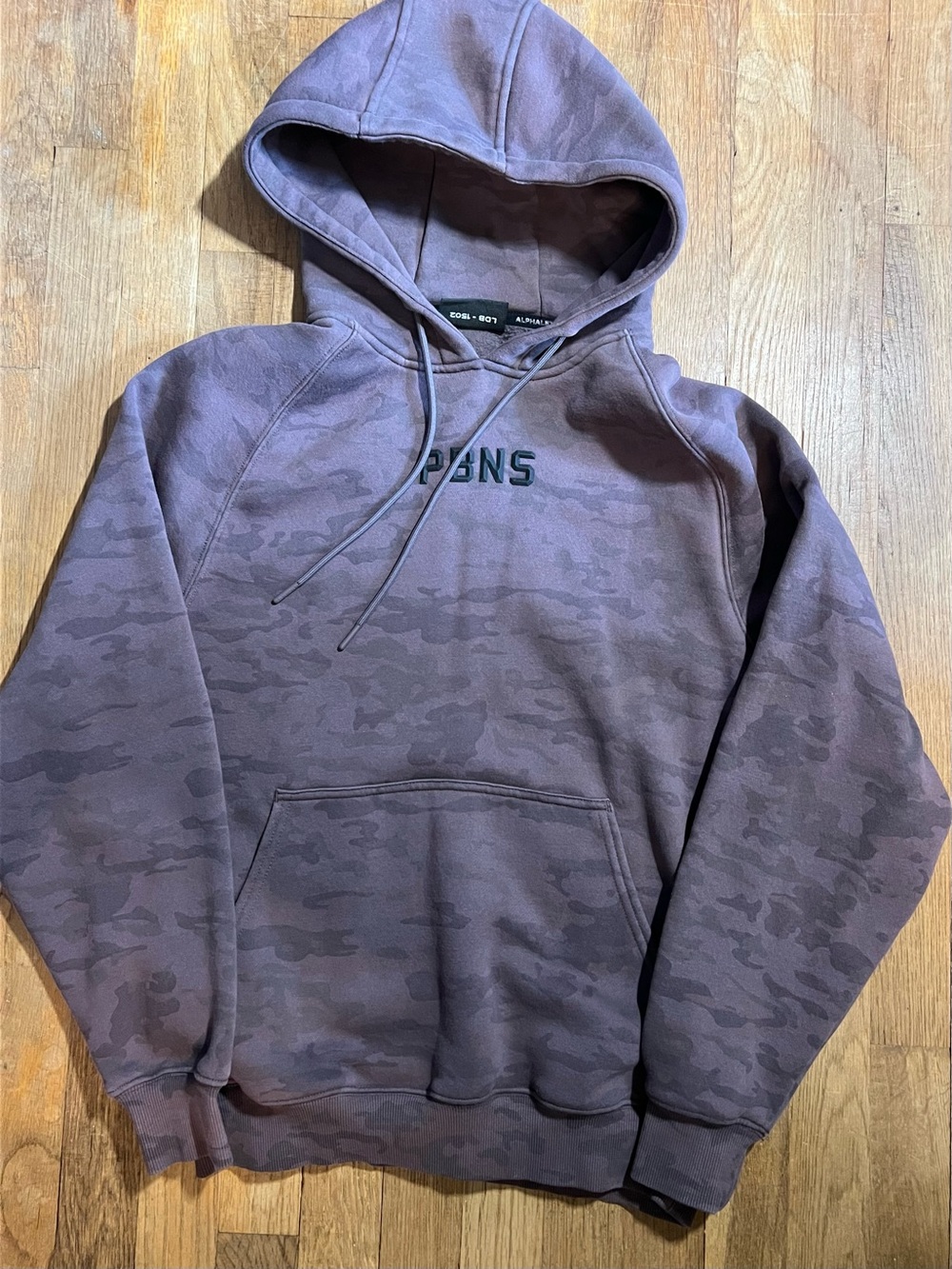 Alphalete Mauve Camo Pullover Hoodie